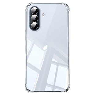 【自带镜头膜】壳能适用三星a57手机壳新款GalaxyA56保护套samsunga55透明a54气囊a53超薄a52硅胶全包软外壳