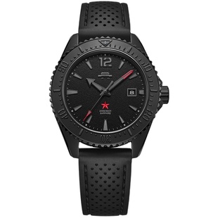 【新年礼物】北京手表机械表男玄黑潜水表潜水风格男士腕表送男友