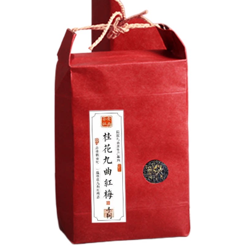 杭州特产桂花九曲红梅桂花红茶