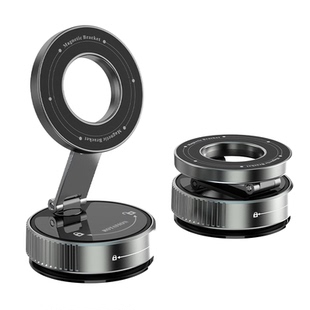 coofun真空吸附磁吸车载手机支架2025新款吸盘车内导航固定支撑架