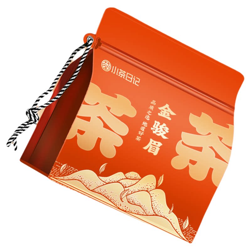 茯旺红茶金骏眉2026新茶金骏眉红茶头春嫩芽采摘袋蜜香甘甜500g罐