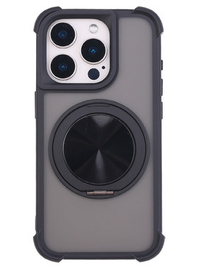 新款CD纹旋转支架适用苹果17Pro磁吸磨砂iPhone16promax手机壳15肤感14四角气囊13pm防摔12支点壳11钛灰6plus