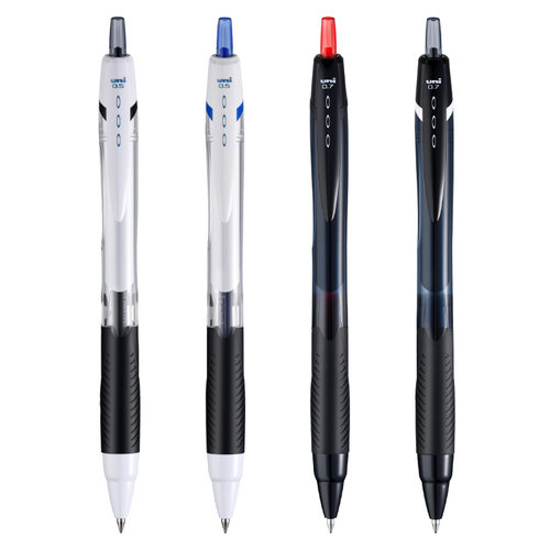 日本UNI三菱铅笔按动中油笔SXN-150学生黑色蓝色办公顺滑圆珠笔0.5mm/0.7mm