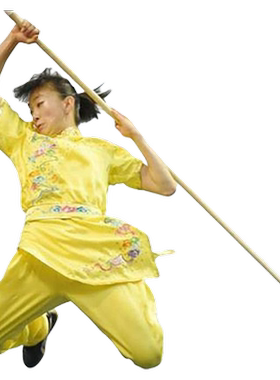 头粗尾细表演白蜡杆武术棍竞赛棍