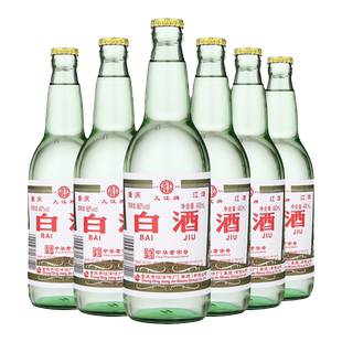 中华老字号几江牌60度480ml压盖经典江津白酒整箱装（纯粮酿造）