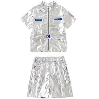 六一儿童节演出服未来感科技风舞蹈服幼儿园小学生啦啦操街舞服装