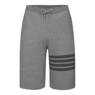 [3期免息]]THOM BROWNE 男士经典四条纹棉质短裤休闲裤卫裤