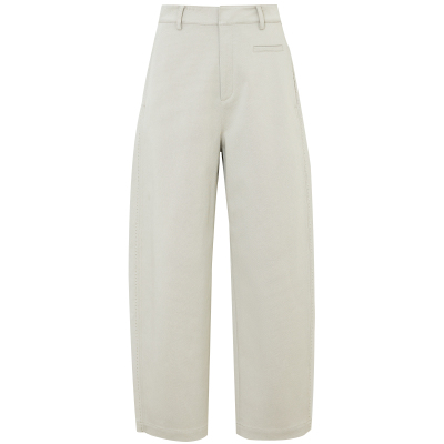 夏莫卡重磅轻奢通勤显瘦九分西裤