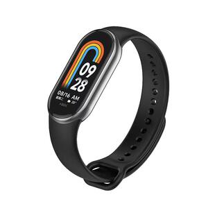 适用小米9表带手环8/9/10系列替换腕带xiaomi手环8表带同款硅胶运动手环八代表带链手表带