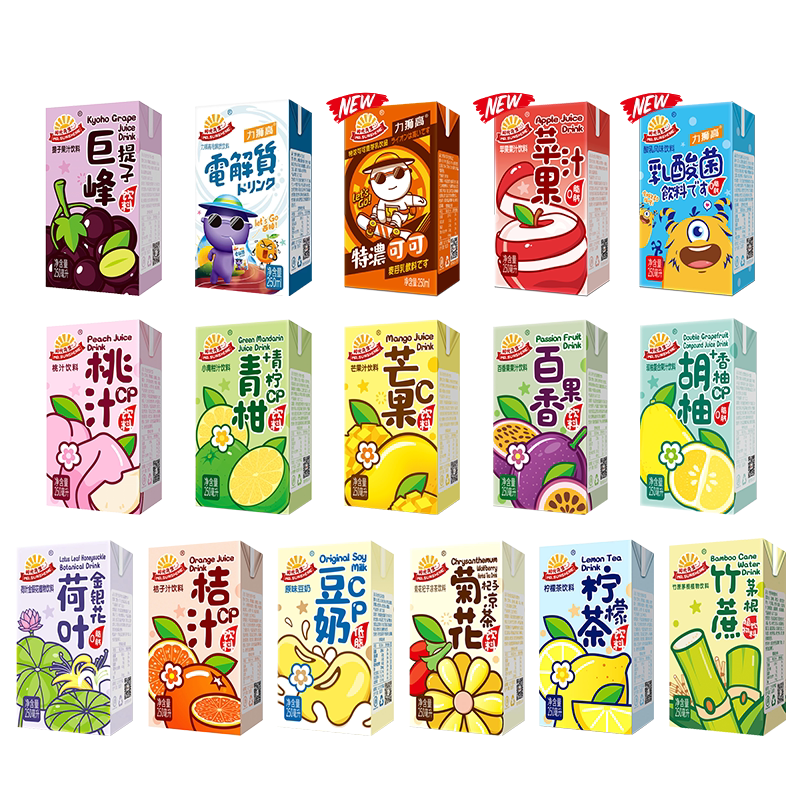 【中秋送礼】阳光先生饮料整箱批发柠檬茶百香果汁饮料大礼包礼盒