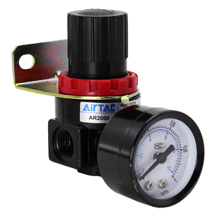 气体调气阀AR2000减压阀1/4调压阀AR2000-02分气压泵调节阀