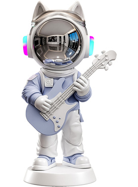 轻奢蓝牙音箱太空人落地摆件