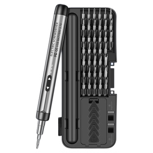 鹿仙子多功能电动螺丝刀精密笔记本电脑手机维修拆机工具小型批头