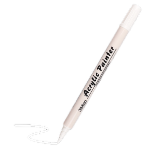 36色双头丙烯马克笔12/24色套装儿童白色画鞋丙烯秀丽笔软硬双头小学生专用美术笔防水颜料diy相册咕卡涂鸦笔