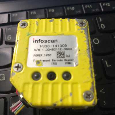 infoscan  FS36-141309扫码枪，被剪线配件—议价