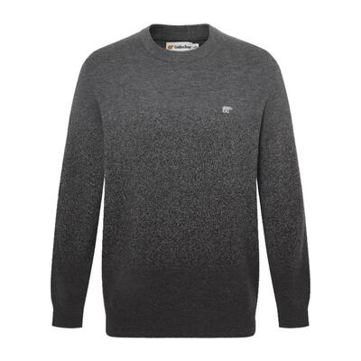 含绵羊毛抗菌纱圆领针织衫