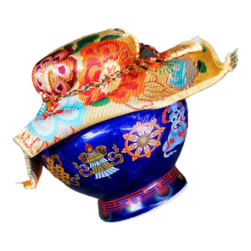 家居精品陶瓷八吉祥图案宝瓶摆件