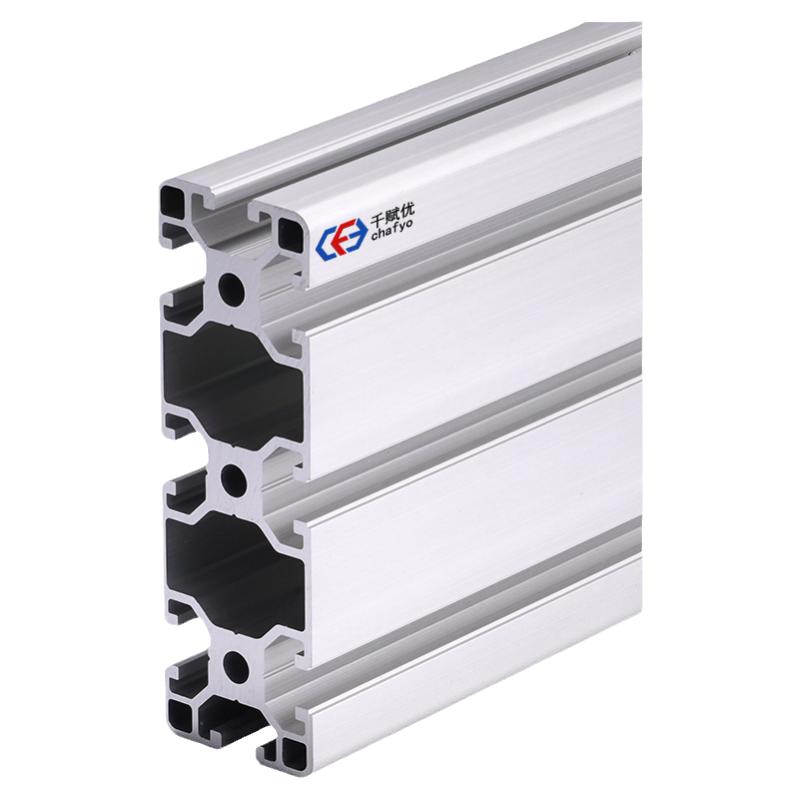40120铝型材工业欧标铝合金型材方管设备支架货架可加工切割攻丝