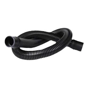 鱼缸波纹软管水族波纹管带胶头过滤桶水泵上下水软管黑色螺纹水管