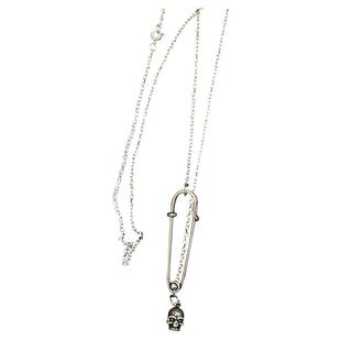 黑饰 Wm风格手作骷髅银项链男女潮百搭暗黑先锋轻奢ins小众设计