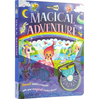 Magical adventure 神奇的大冒险 黑科技侦探灯 捉迷藏系列 画风唯美 英文原版进口儿童图书