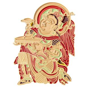 新疆吐鲁番博物馆文创柏孜克里克壁画冰箱贴特色纪念品旅游伴手礼