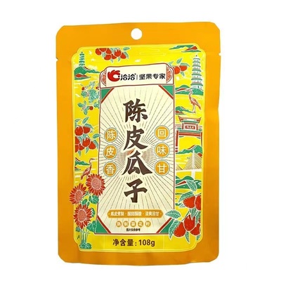 洽洽瓜子焦糖味山核桃蜂蜜味108g