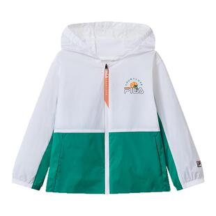Fila/斐乐夏季新款男小童网球系列休闲运动连帽防晒服K11B423703F