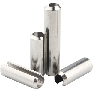 304不锈钢弹性圆柱销定位销开口销弹簧销Φ2φ3M4M5M6M8M10M12mm