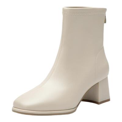 大东女鞋旗舰店高跟短靴