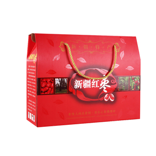 红枣包装袋包装盒新疆红枣礼盒通用新疆大枣礼品包装盒2-5斤礼盒