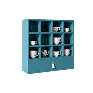 杯架杯子展示架客厅桌面多宝格马克咖啡杯子茶具收纳置物架格子架