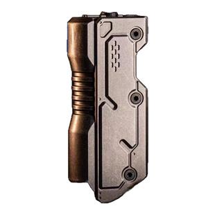 机魂EDC 推拉磁铁枪栓推牌指尖陀螺金属解压玩具