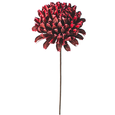 笨拙的象家居装饰手工木菊花设计