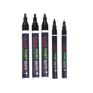 Filolang费洛朗哑黑补漆笔金属油漆笔消光笔磨砂MK28MA防水不掉色灰色哑白五金阳极眼镜框相机自行车划痕补漆