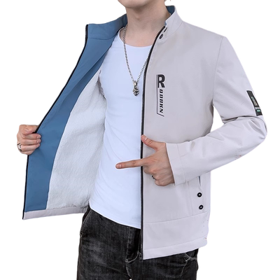 新款秋装帅气潮流冬季男士夹克