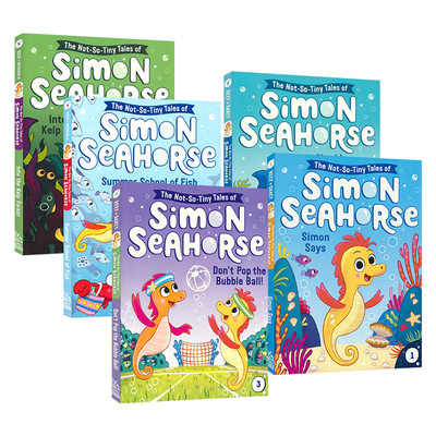 海马西蒙英文桥梁书海洋生物