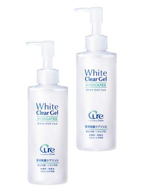 cure亮白去角质清洁深层敏感凝露