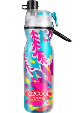 美国O2COOL喷雾运动水杯