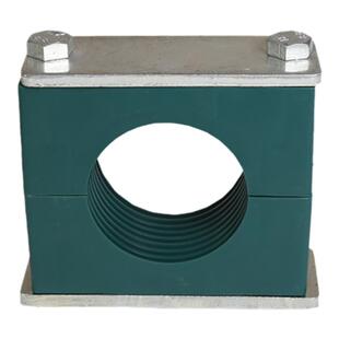 塑料管夹液压管夹重型管卡紧固件固定夹外六角油管管夹子70-89mm