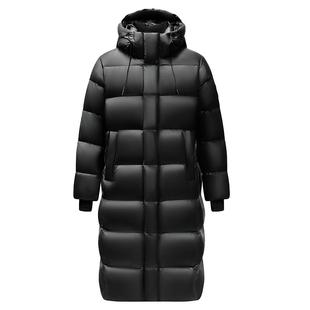 【王一博明星同款】鸭鸭黑标鹅系列鹅绒服男女同款冬中长款厚外套