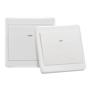 遥控开关无线家用灯控免布线面板电灯照明灯智能控制双控主副双开