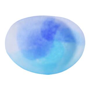 日本MOKUSHIN木心手作玻璃盘子糖果色豆皿点心盘多巴胺渐变餐碟