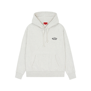 GOODBAI GOODEES后背印花图案连帽卫衣