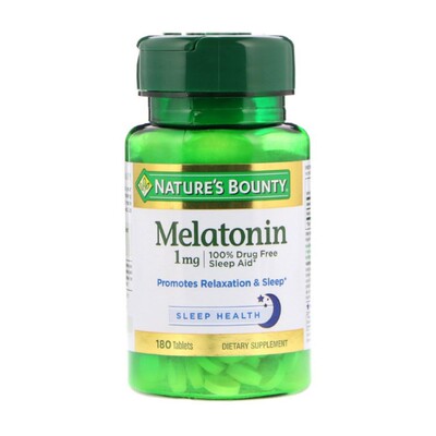 自然之宝褪黑素1mg3mg5mg10mg