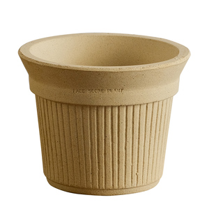 虹越颜植陶土花盆蝴蝶兰盆高级感粗陶创意简约透气家用桌面种植盆