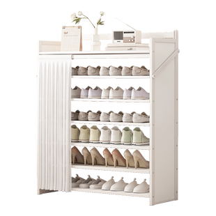 免安装鞋架家用门口多层折叠鞋柜简易室内出租屋用省空间收纳神器