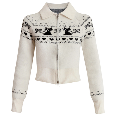 易碎商店费尔岛风格毛衣套装