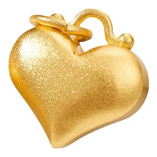 古法沙金爱心狐狸面具葫芦猫猫称心如意吊坠吊饰吉字印章手链配件