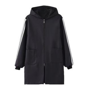 加绒罩衣成人加厚加肥加大码防水厨房冬季长袖大人围裙男女工作服